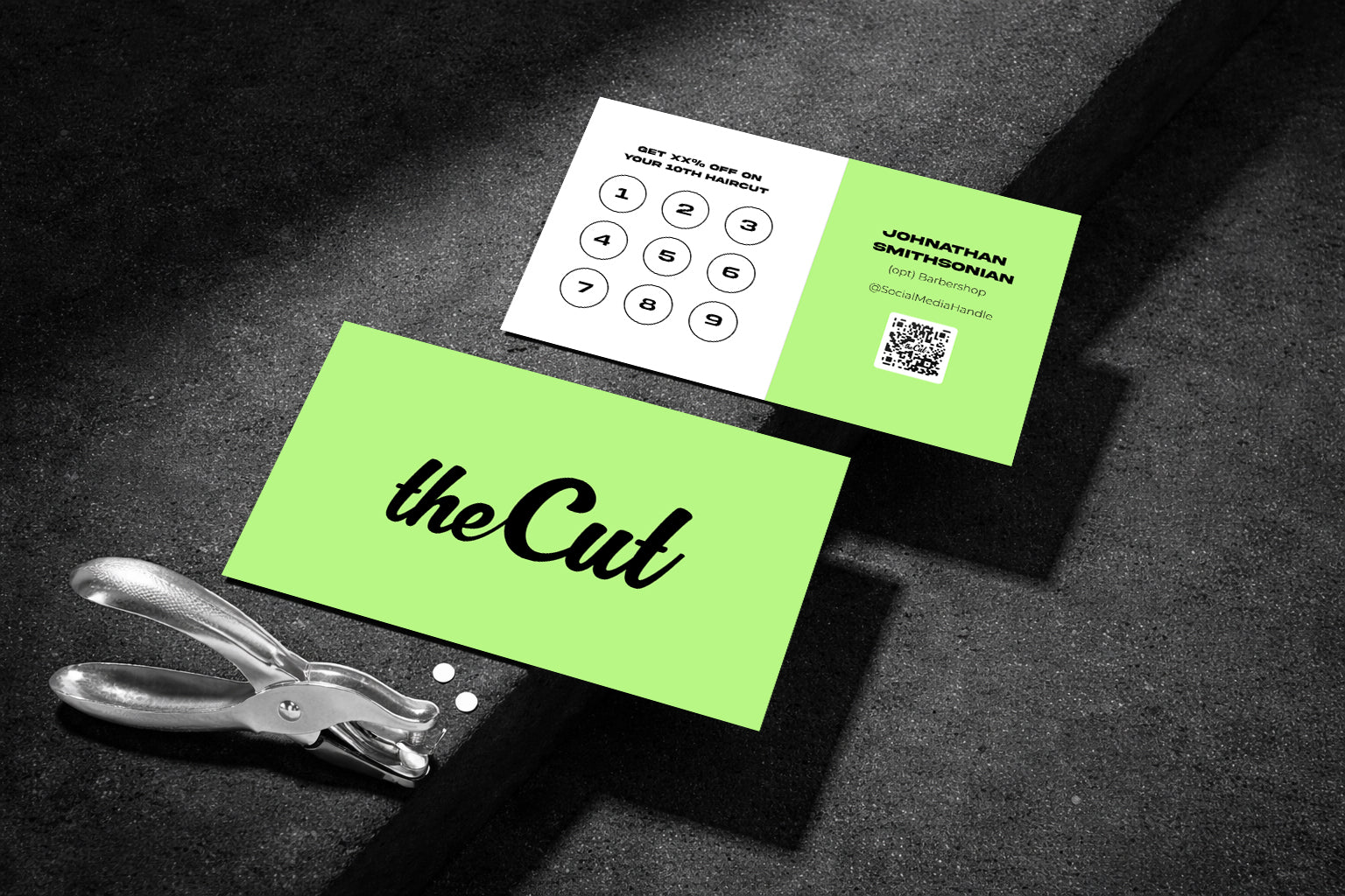 Loyalty Punch Cards - Clean Slate