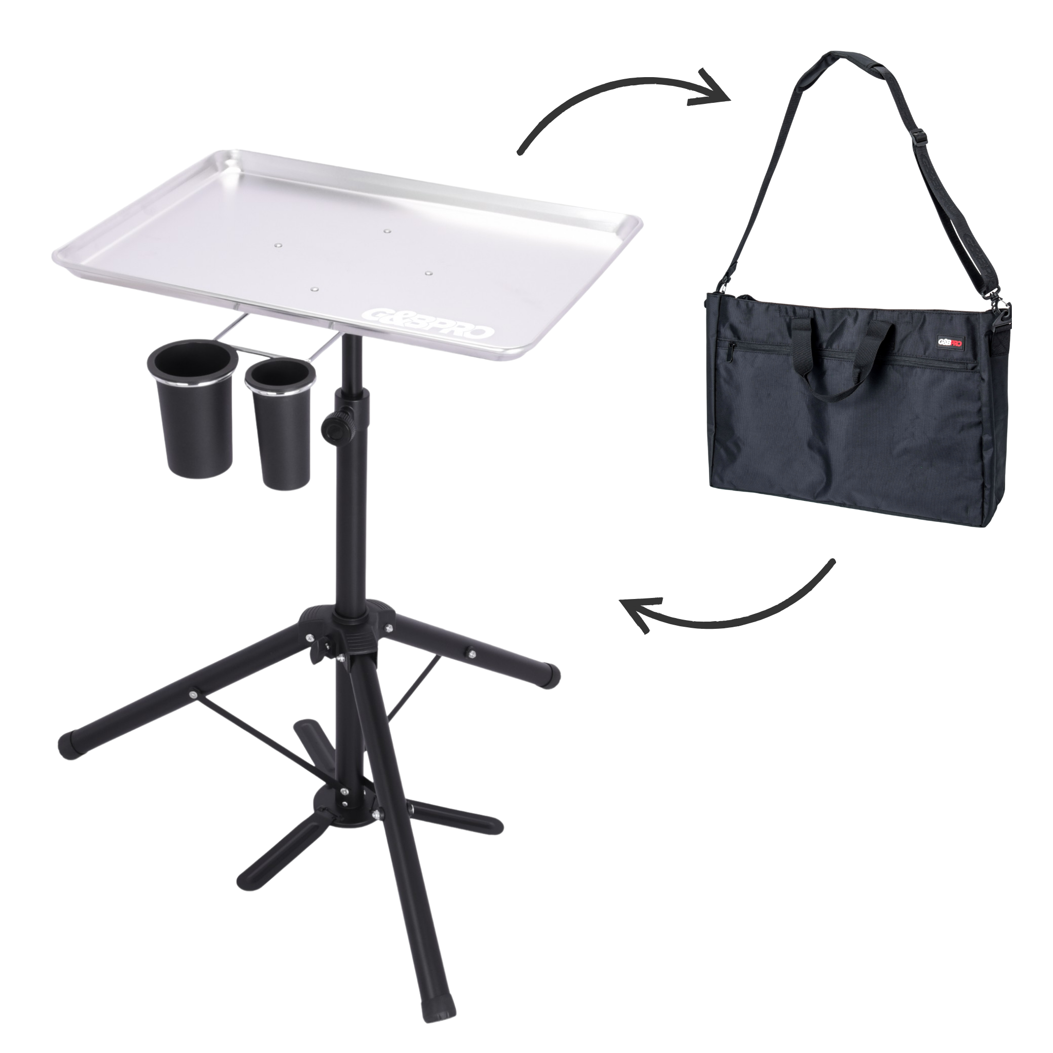 PRO Ready Tray | Quick-Setup Tool & Equipment Stand