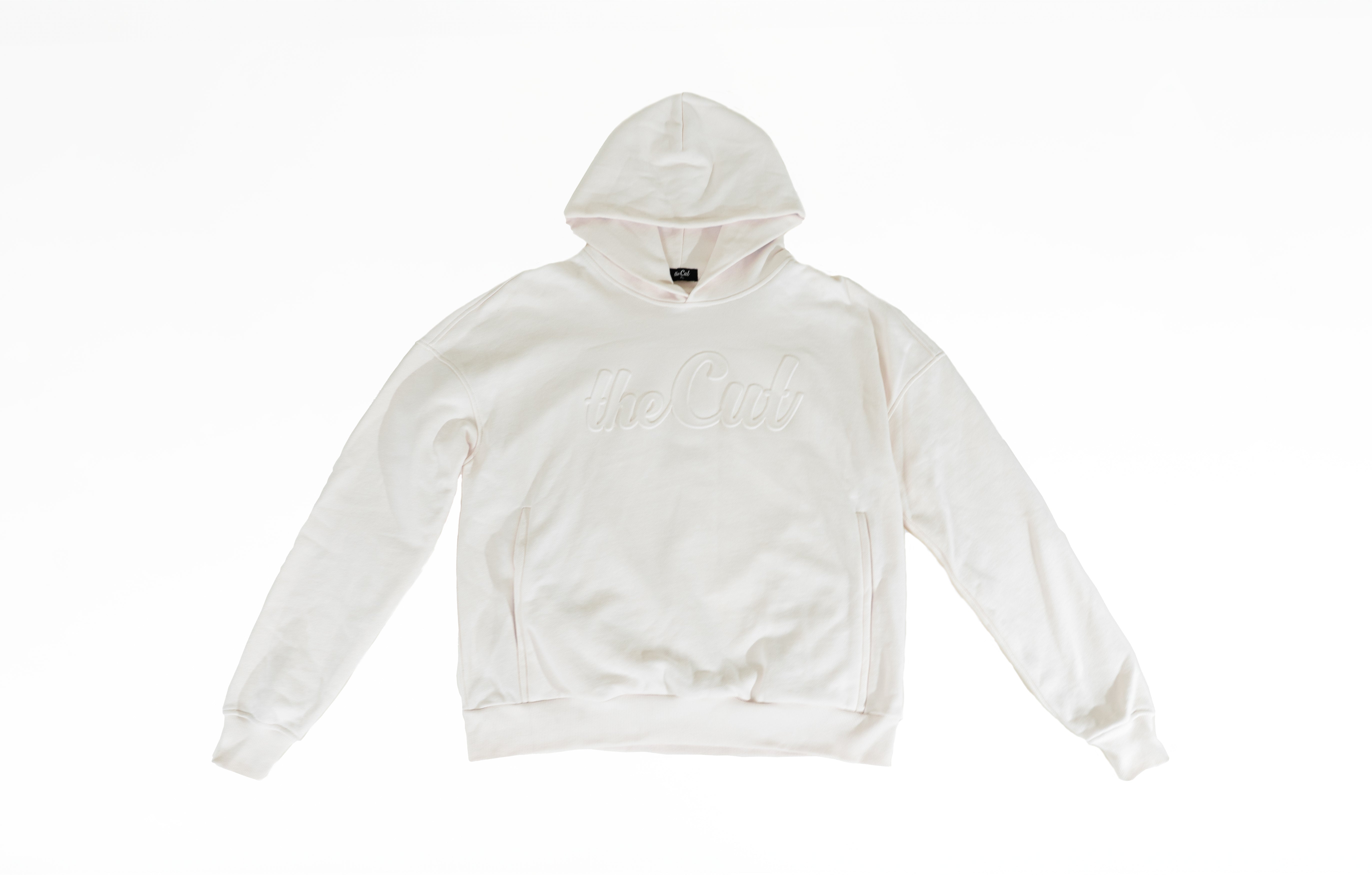 theCut Embossed Hoodie