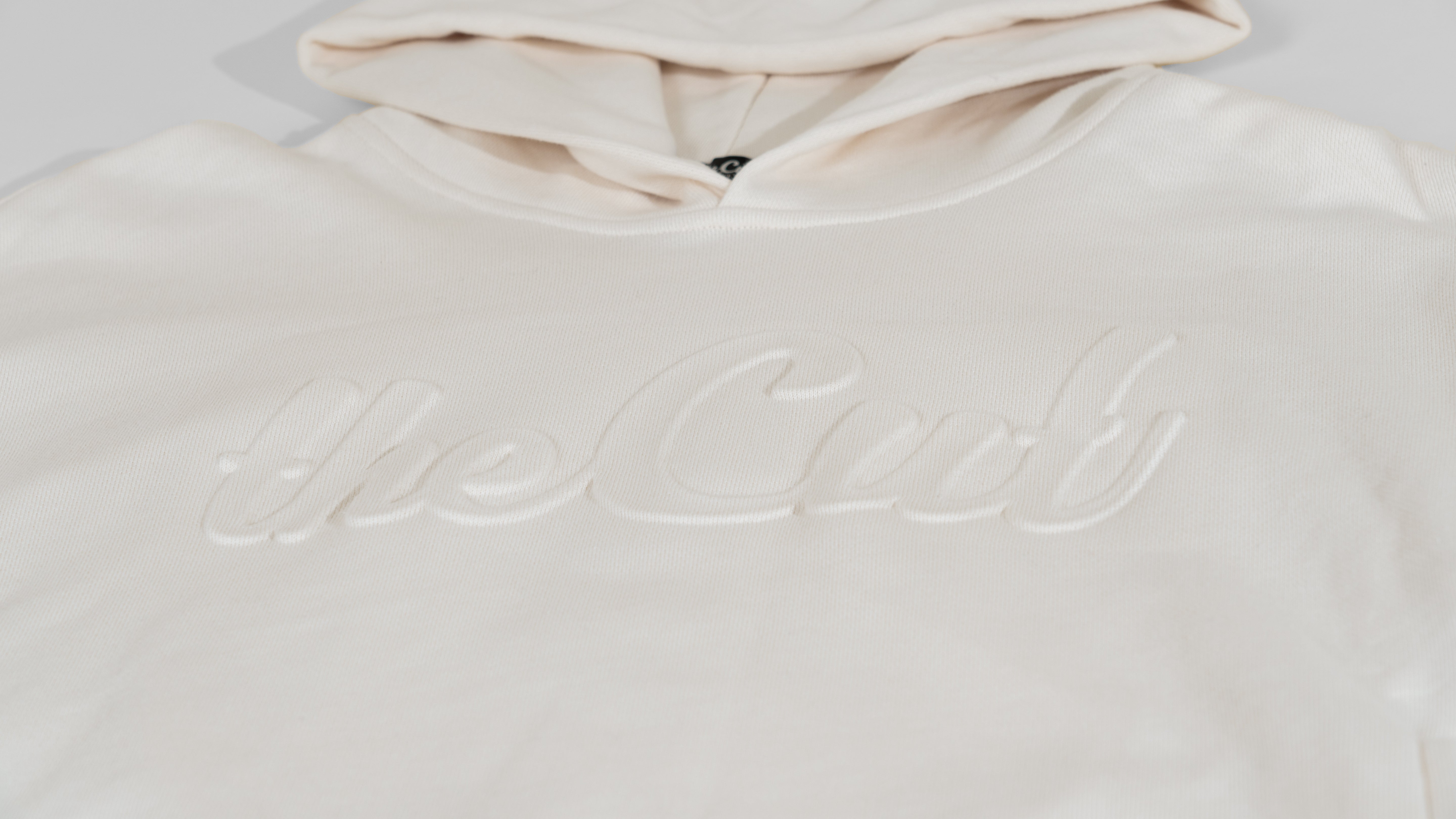 theCut Embossed Hoodie