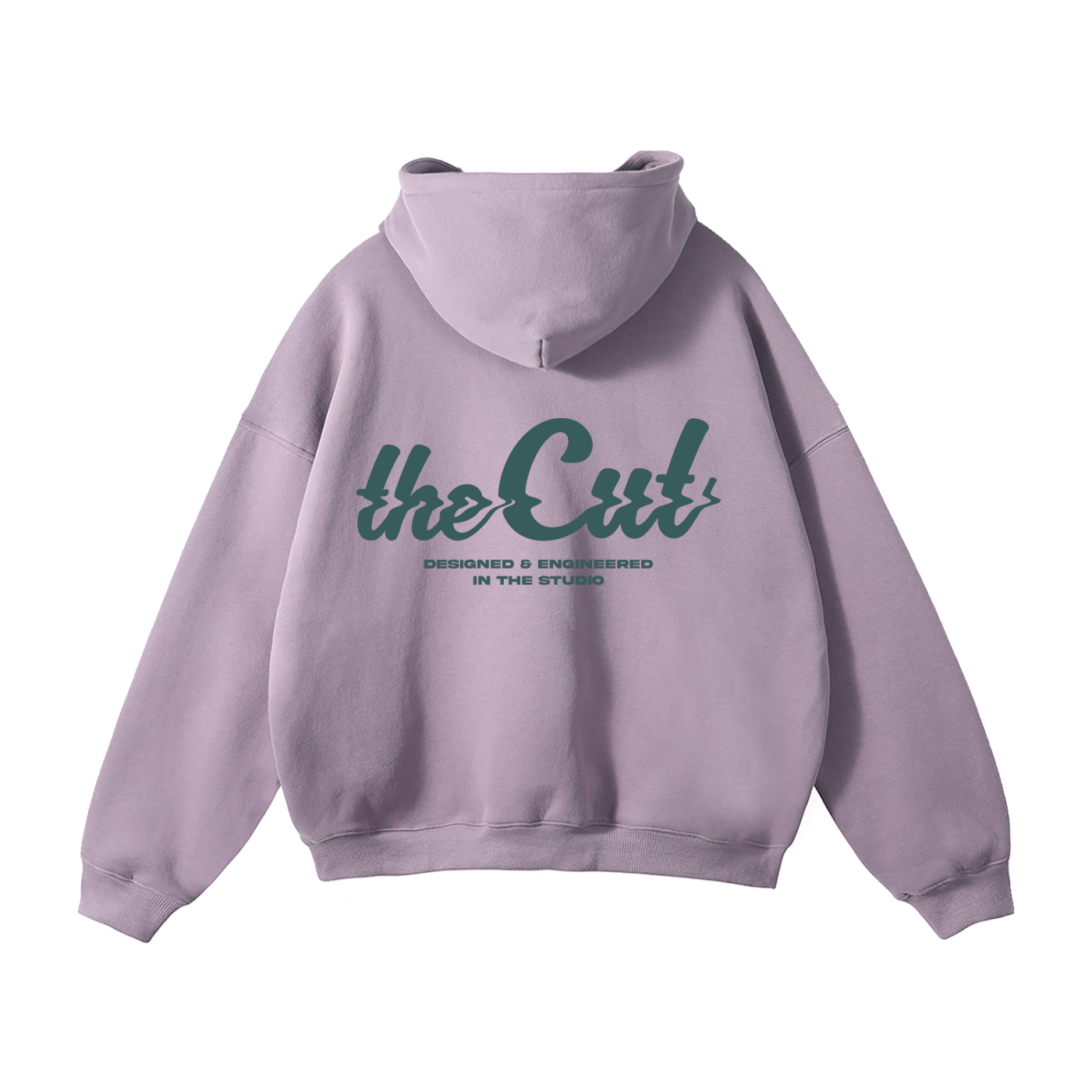 theCut Glitch Wave Teal Print Hoodie