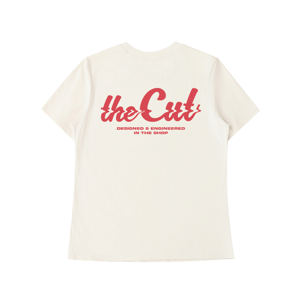 theCut Standard Shoulder T-Shirt Mild Apricot