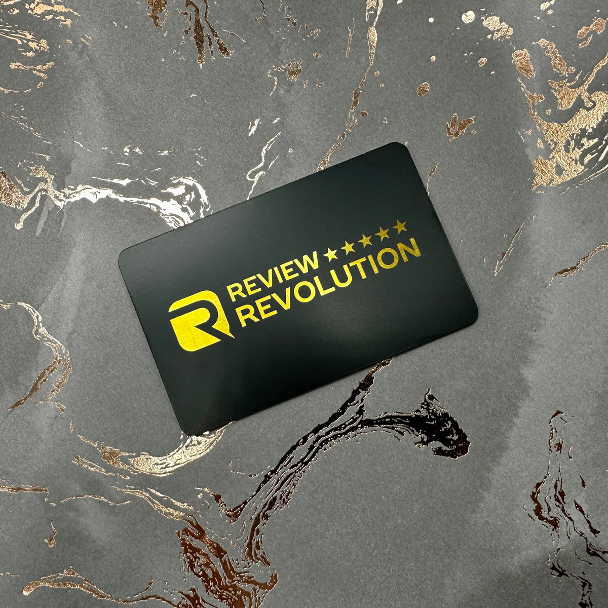Anodized Premium Brass - Tap Business Card