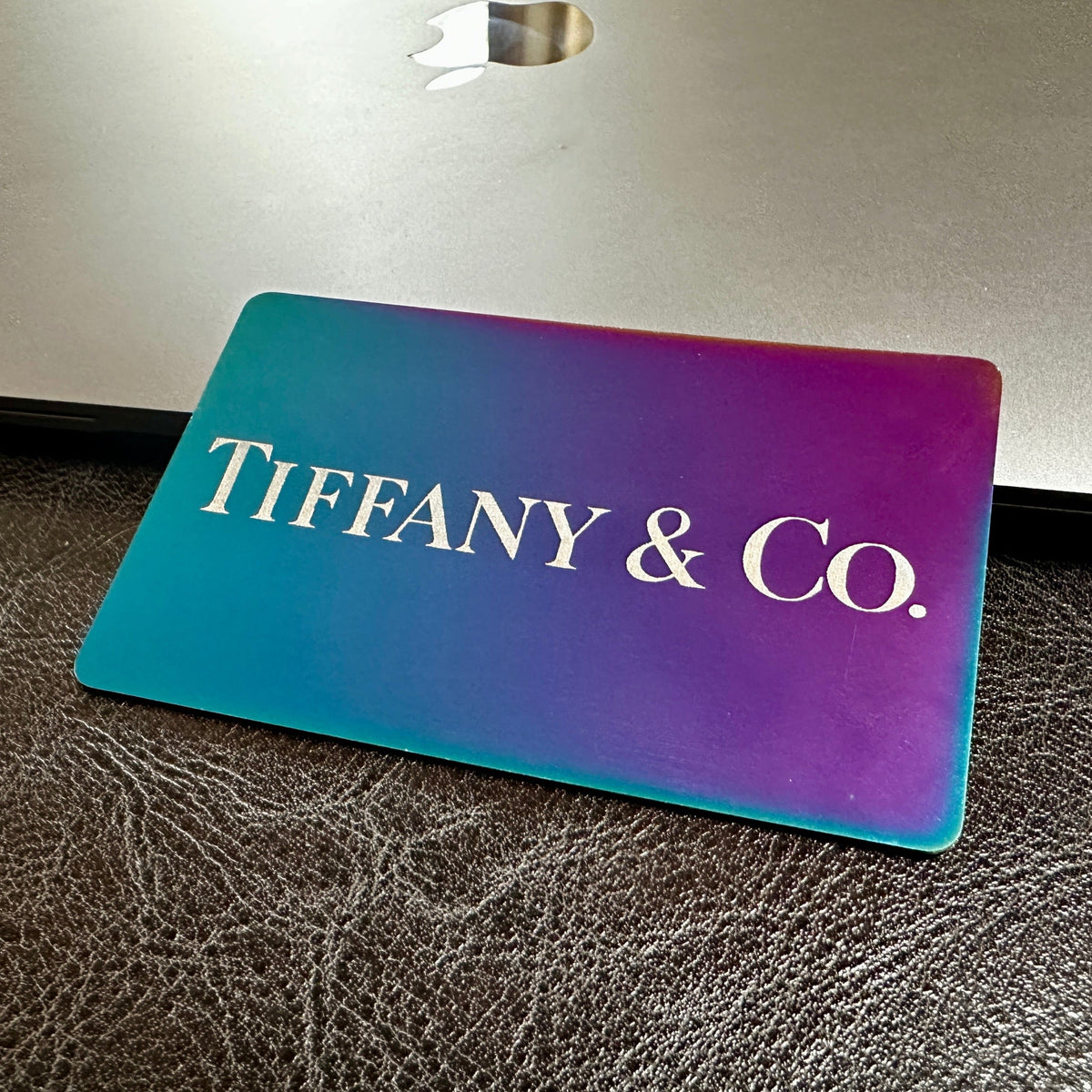 Iridescent Chrome - Tap Business Card