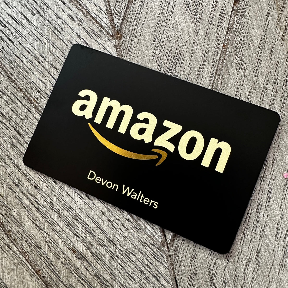 Anodized Premium Brass - Tap Business Card