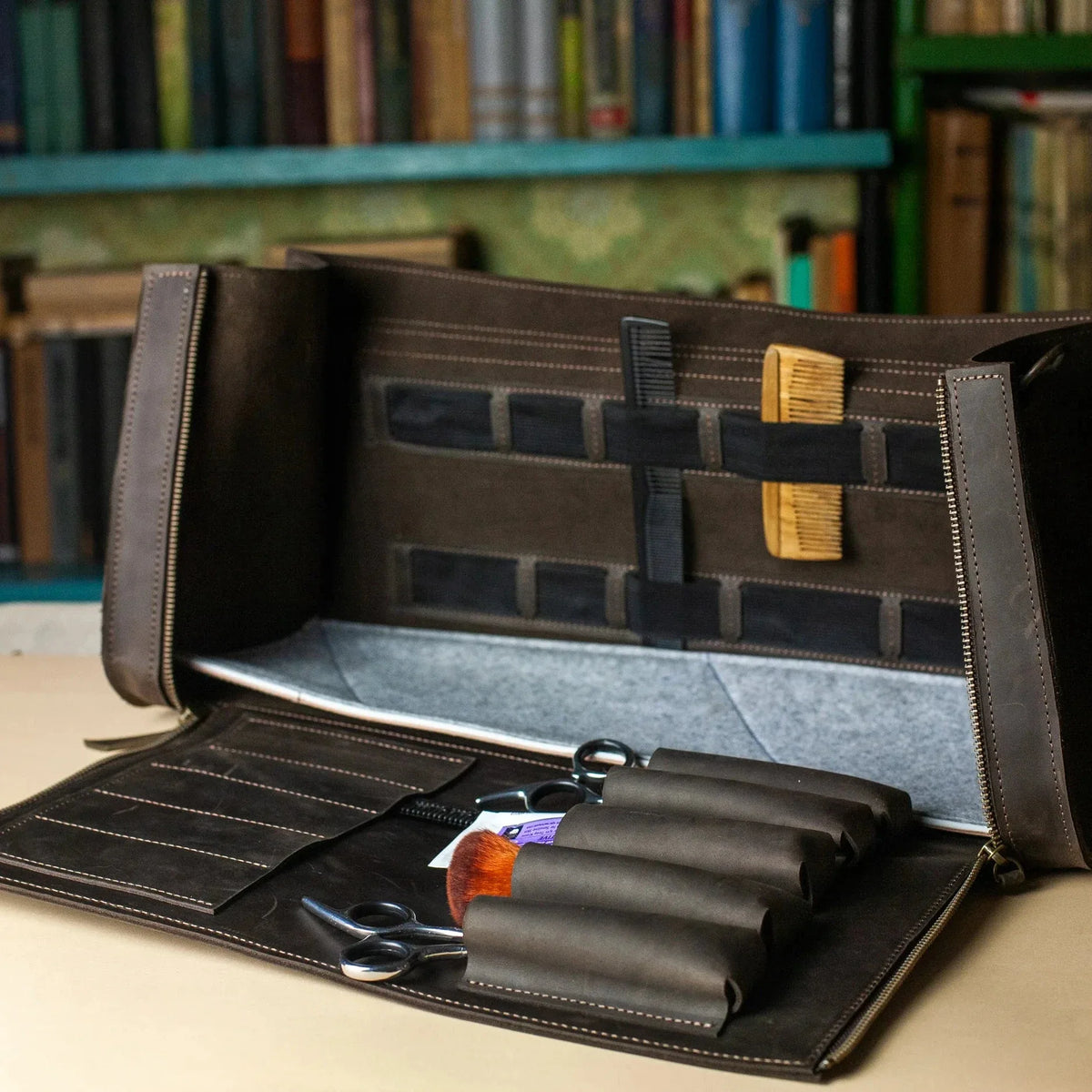 Pikore Leather Barber Tool Bag