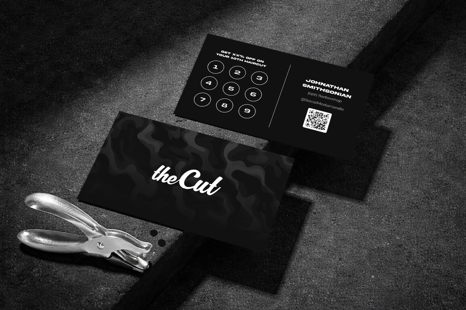 Loyalty Punch Cards - Camo Vibes