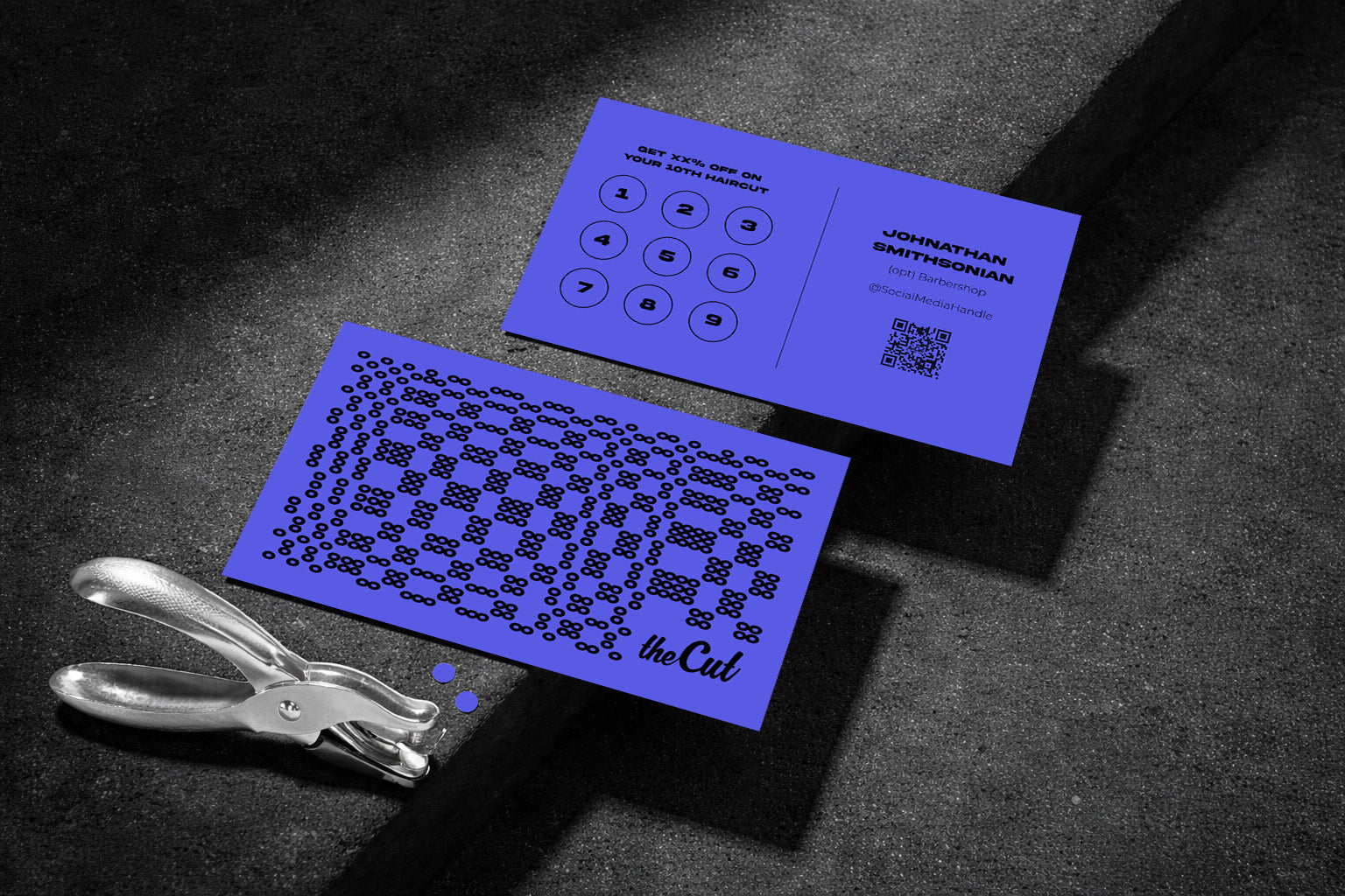 Loyalty Punch Cards - Fire Heat