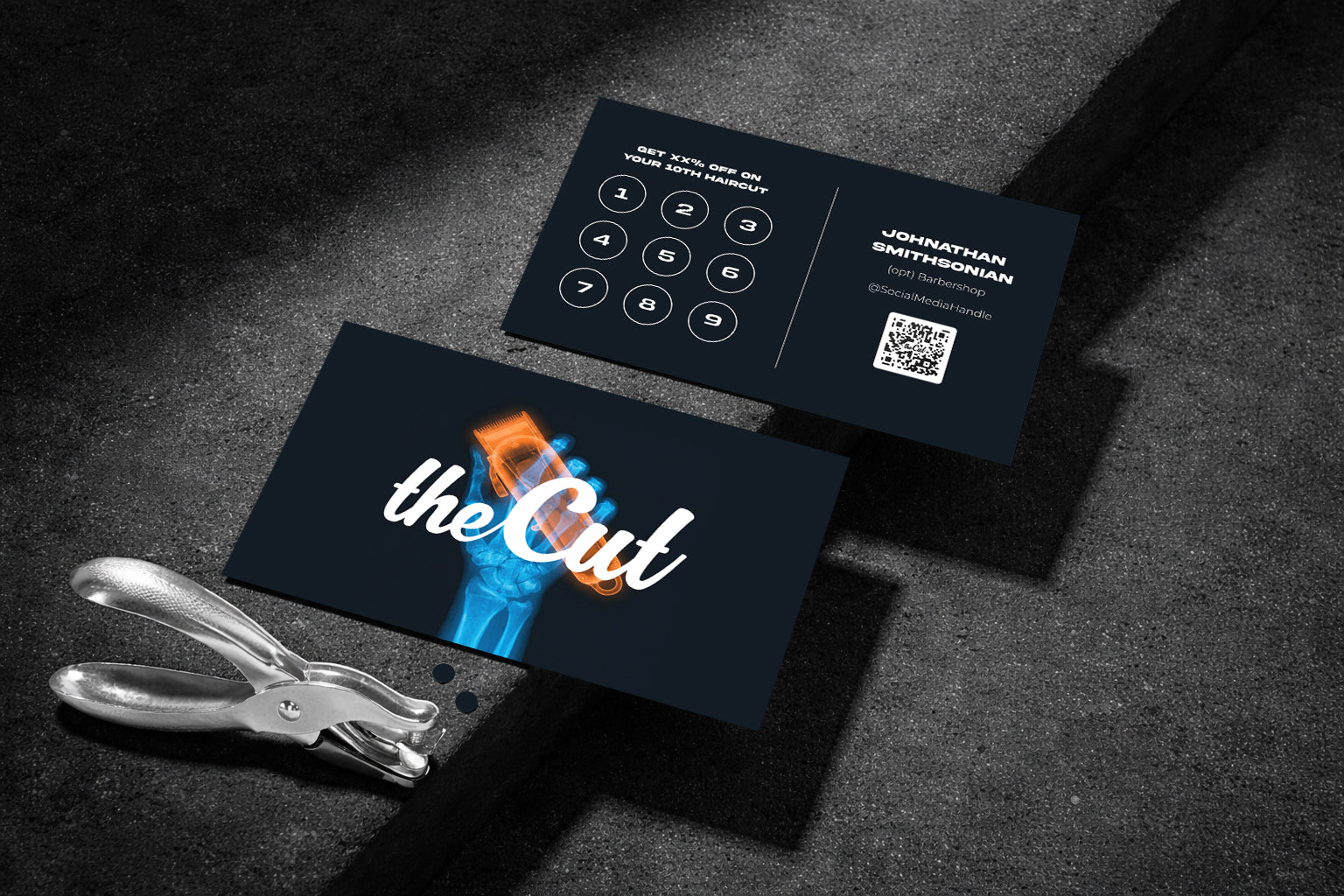Loyalty Punch Cards - X-Ray Vision
