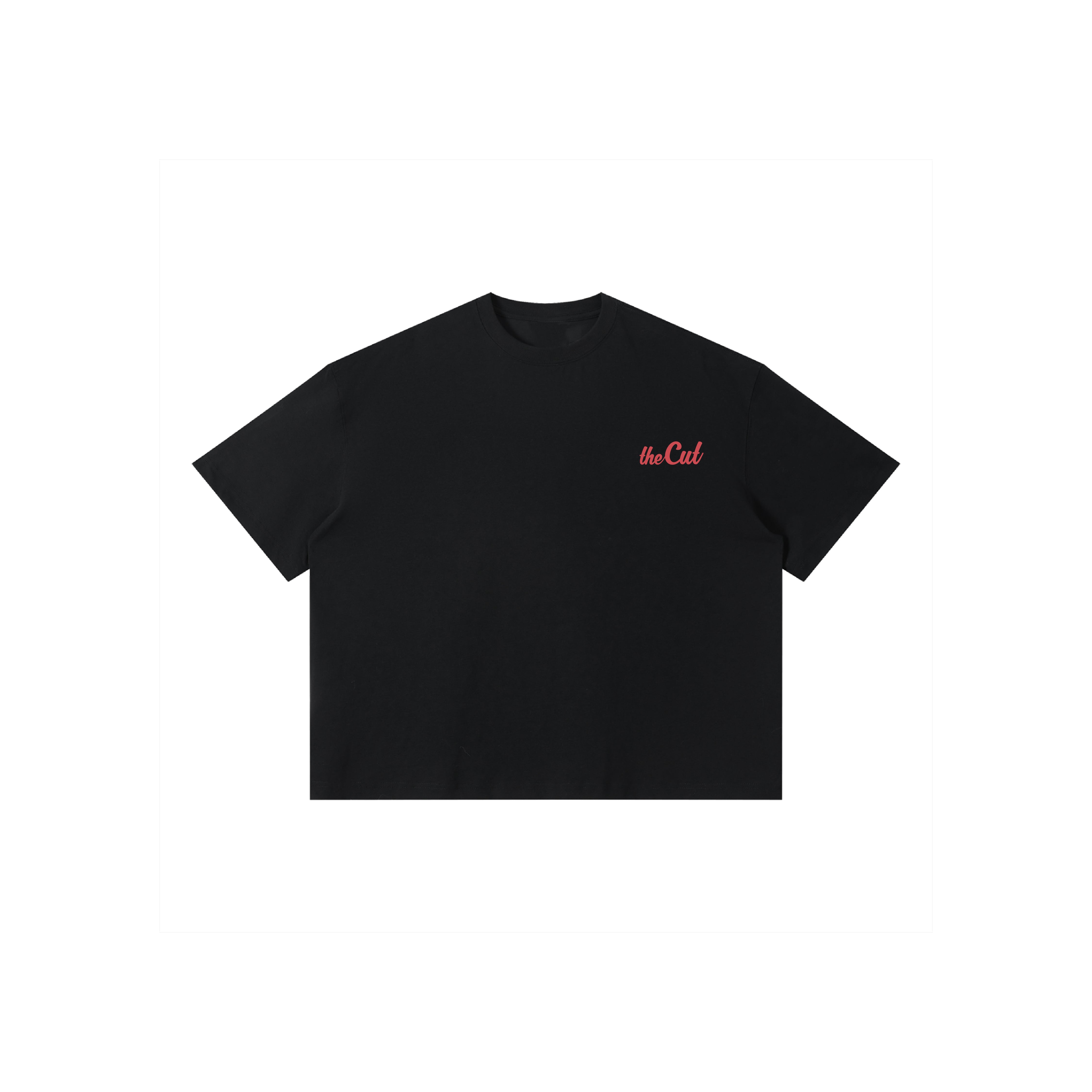 theCut Black Dice Roll T-Shirt