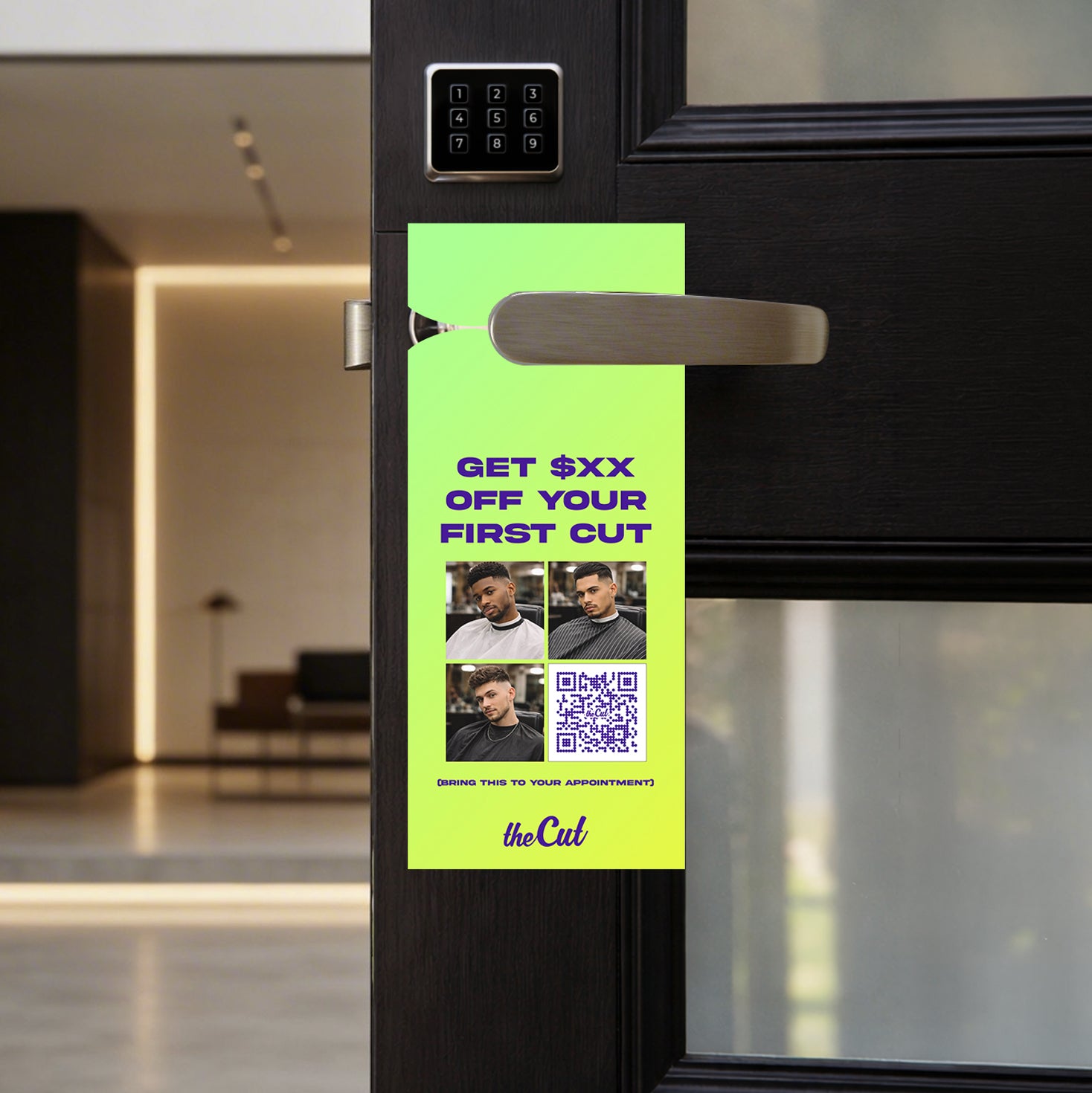 Door Hangers - Neon Nights