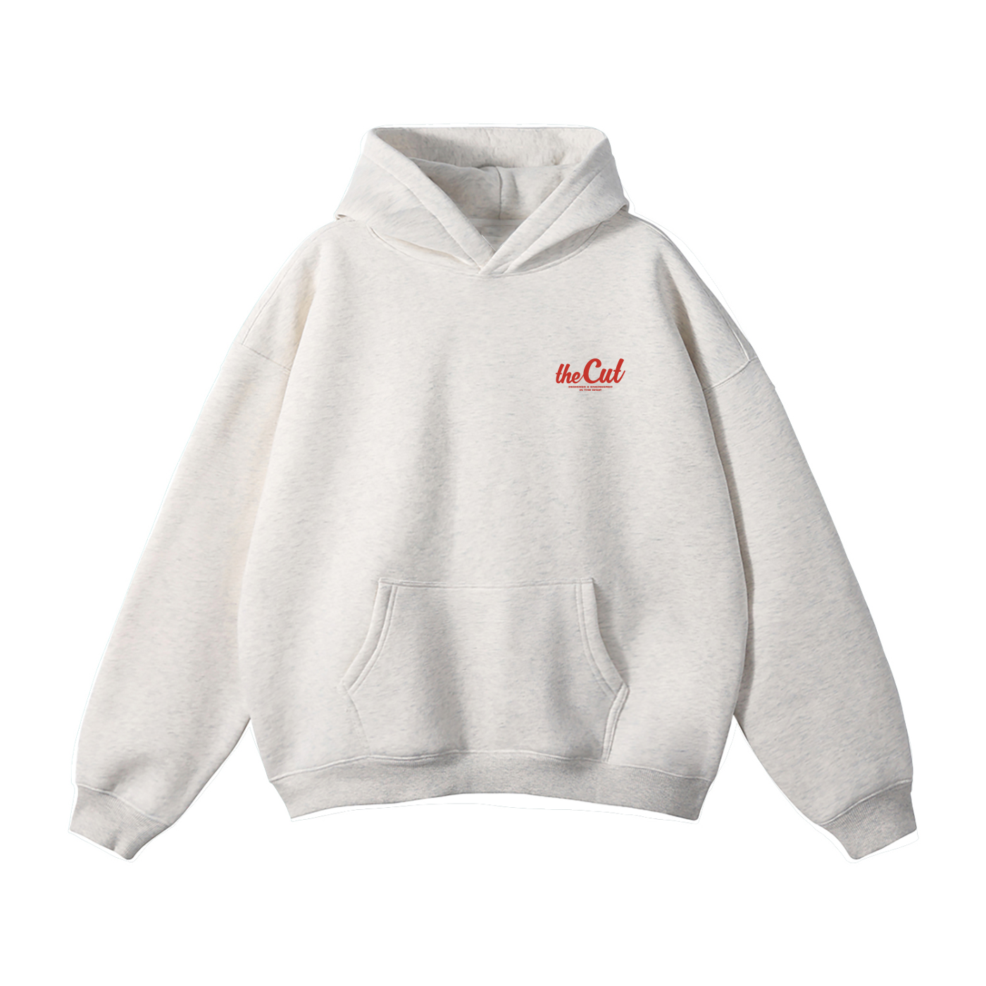 theCut Classic Hoodie Oat Gray
