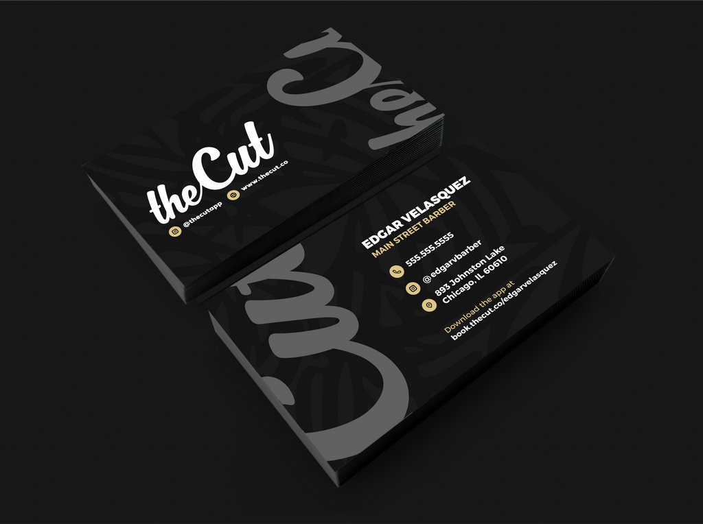 theCut Business Cards