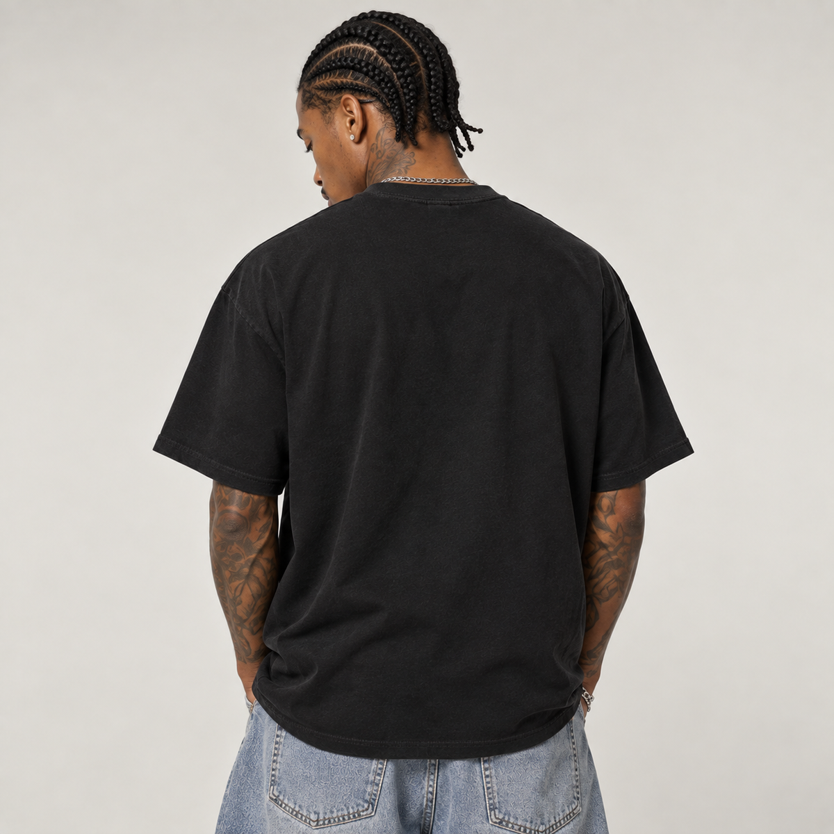 THECUT TEE - BLACK