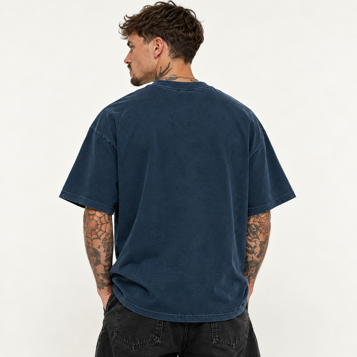 THECUT TEE - NAVY