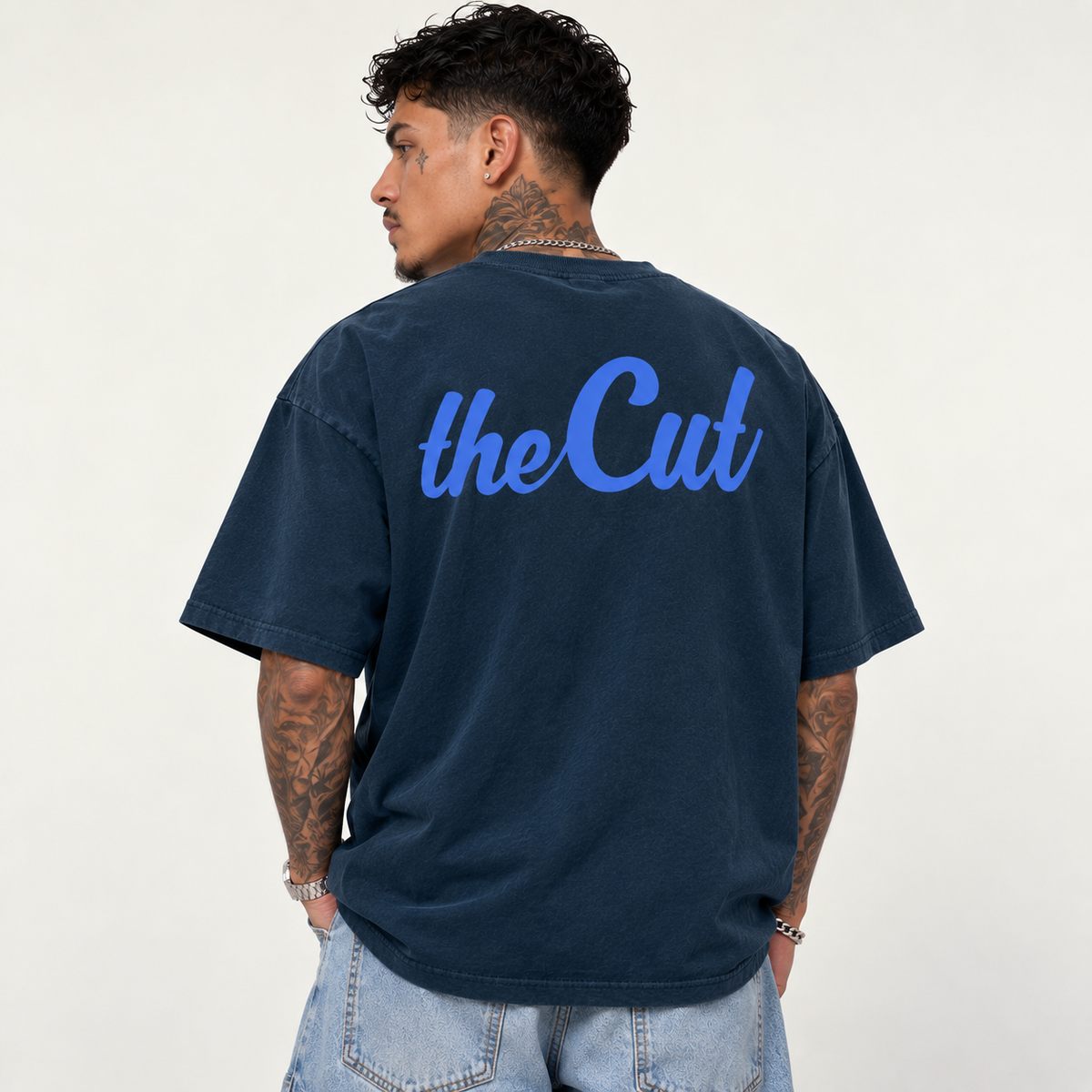 TC Tee - Navy/Blue