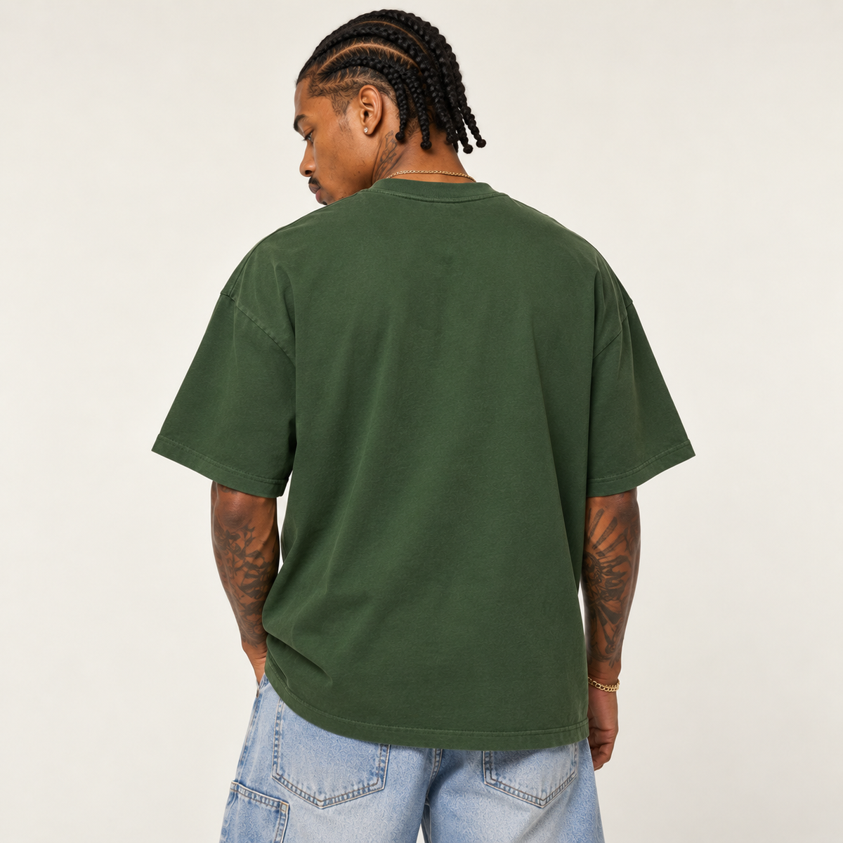 theCut FP Tee - Green/Yellow