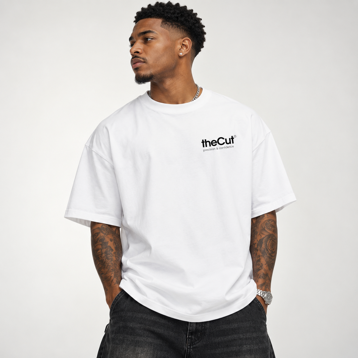 THECUT CULTURE TEE - WHITE
