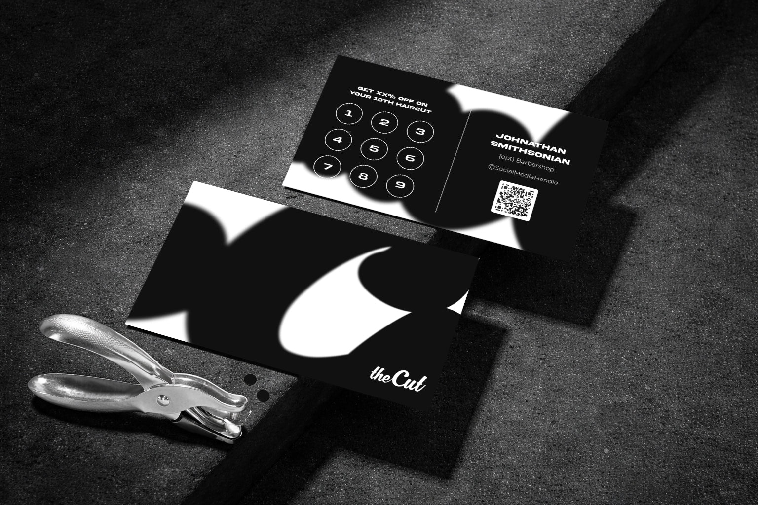 Loyalty Punch Cards - Smooth Operator
