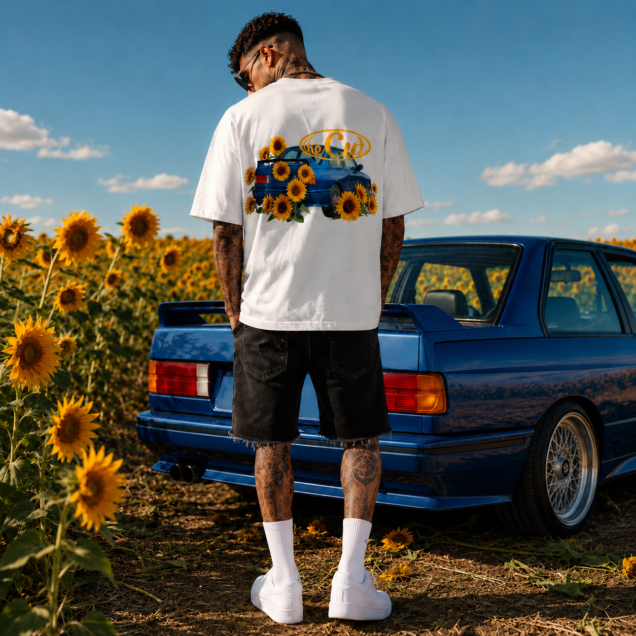 theCut M Model Flower Tee