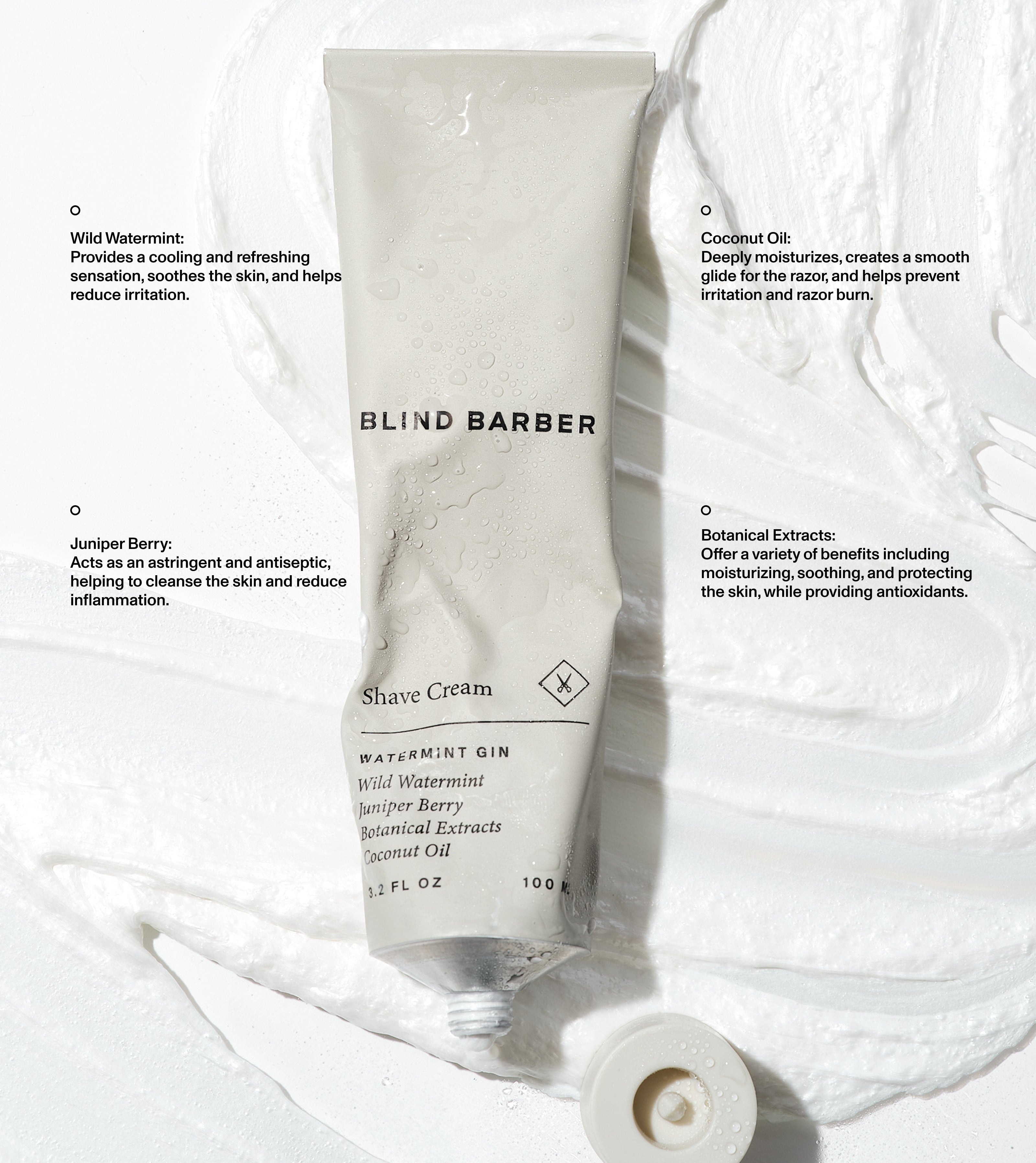 Watermint Gin Shave Cream