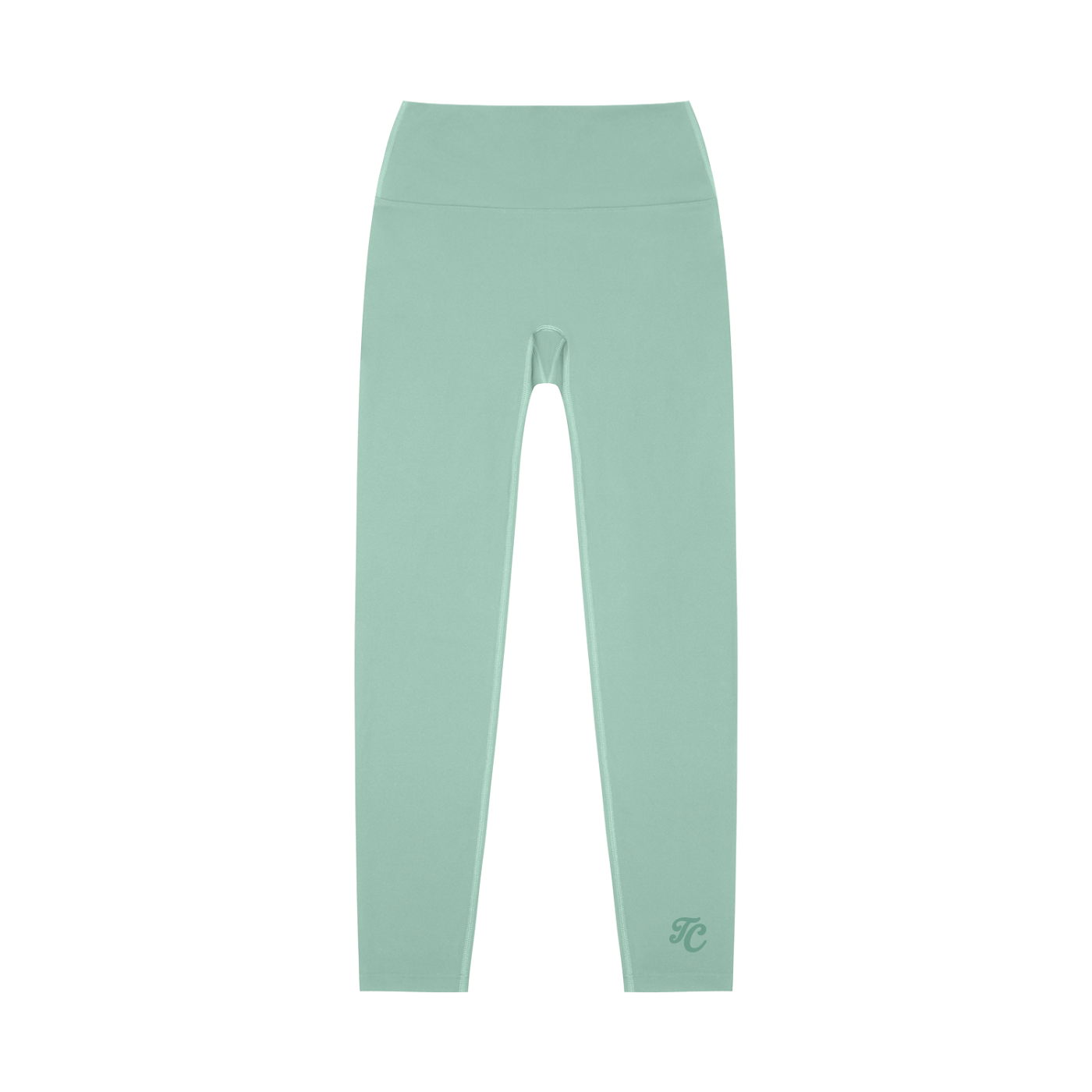 theCut High-Waisted Yoga Leggings Seafoam Green