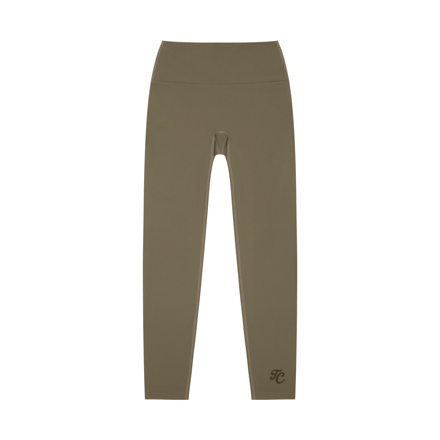theCut High-Waisted Yoga Leggings Gray Coffee
