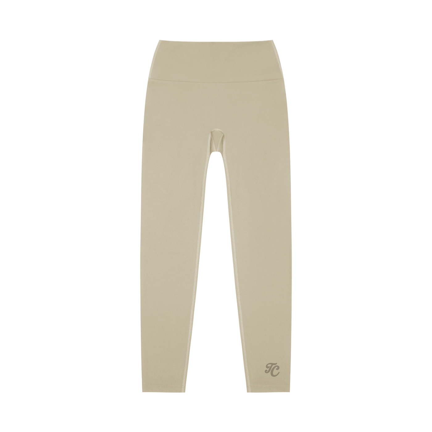 theCut High-Waisted Yoga Leggings Light Coffee