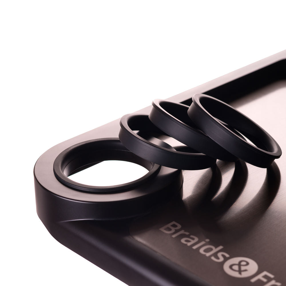 Frizo Pro Silicone Ring Set - Black