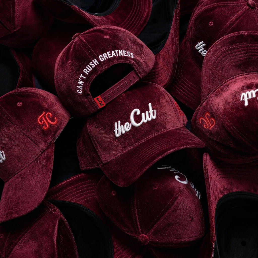 theCut Snapback Hat - Burgundy