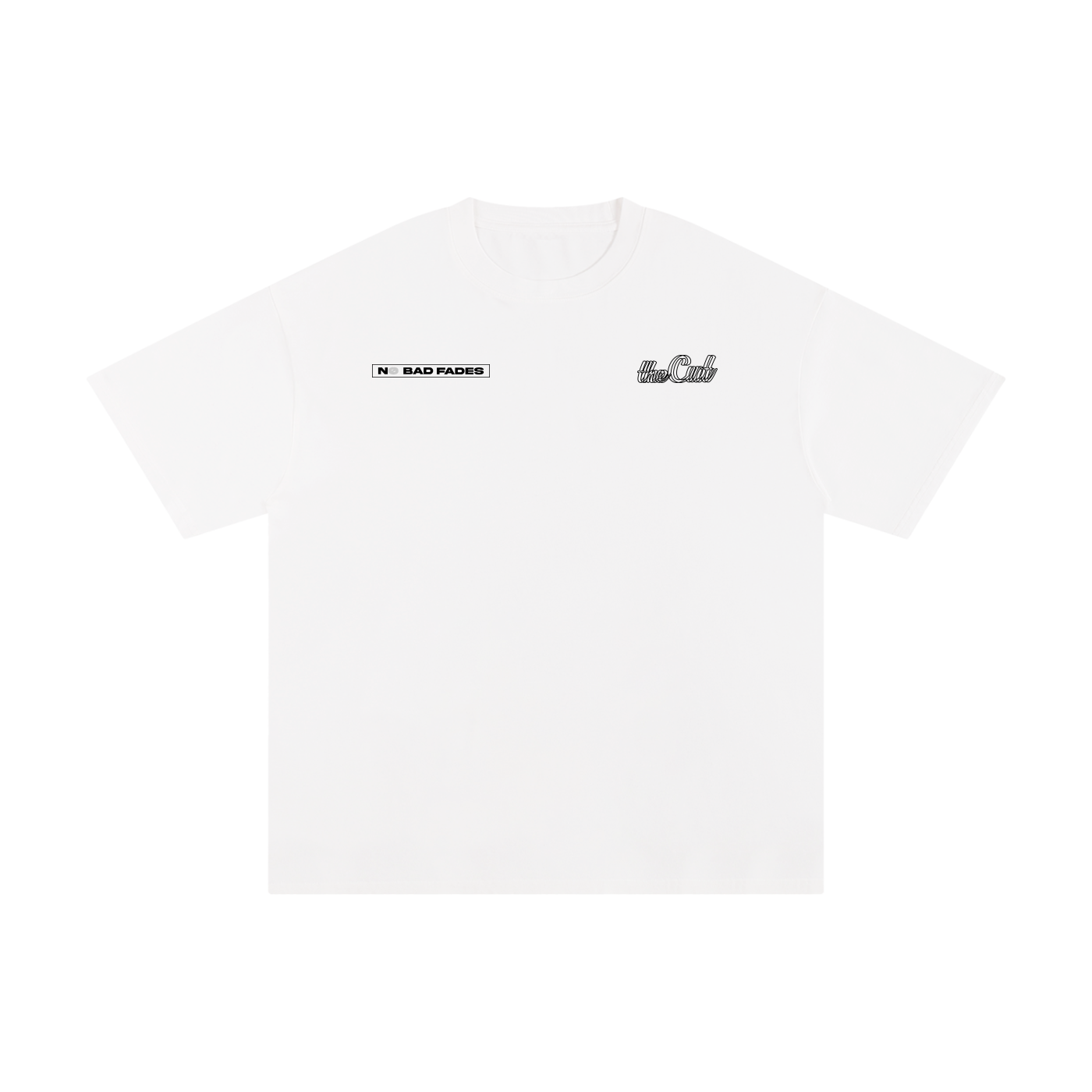 theCut Double-Line Illusion No Bad Fades Tee