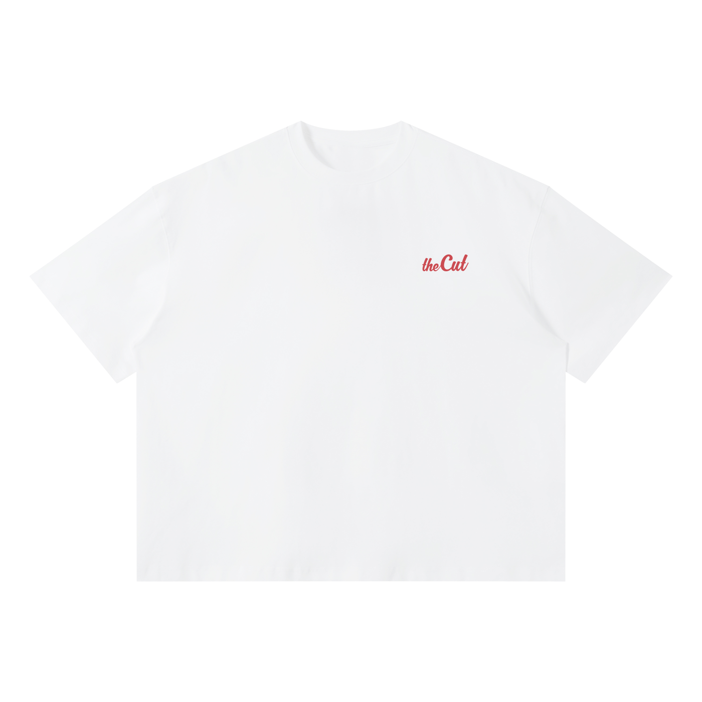 theCut White Dice Roll T-Shirt