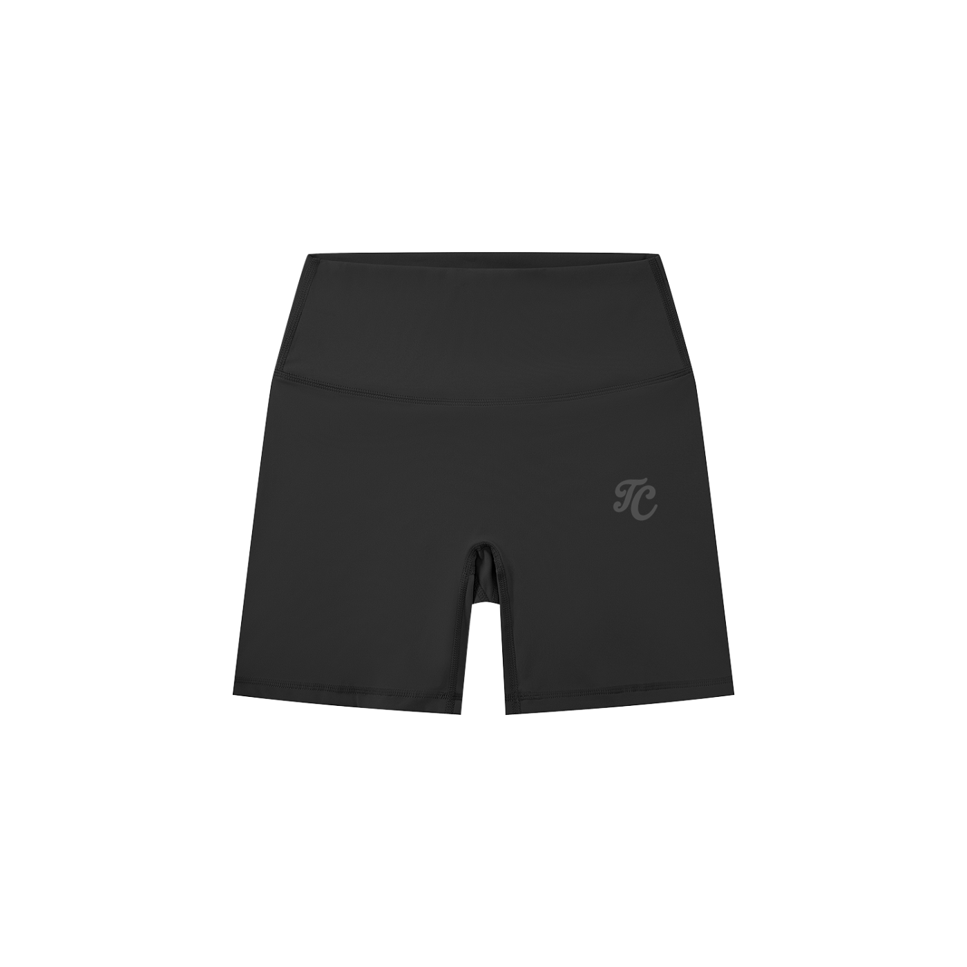 Women's High-Waisted Biker Shorts black