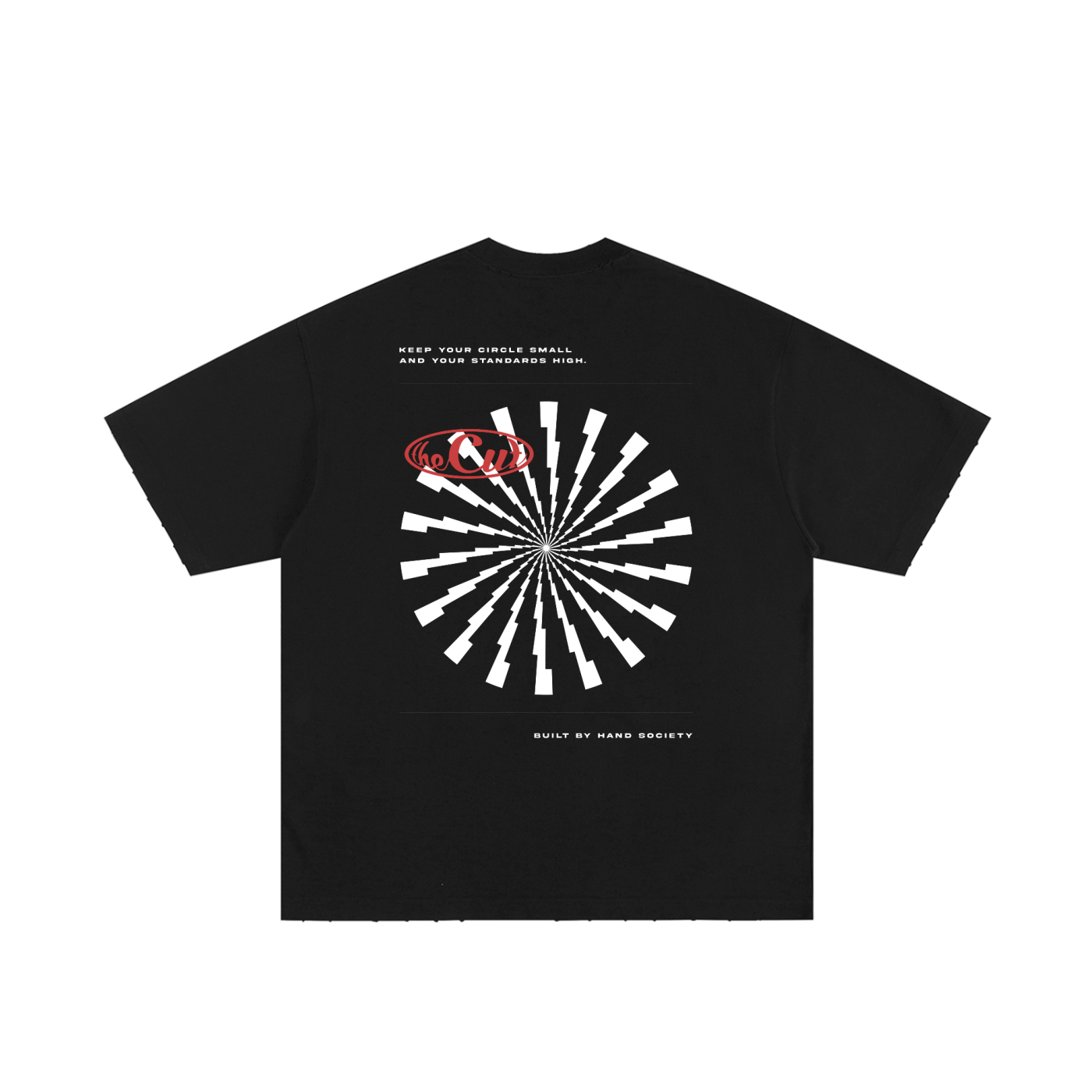 theCut Lightning Burst Tee Black