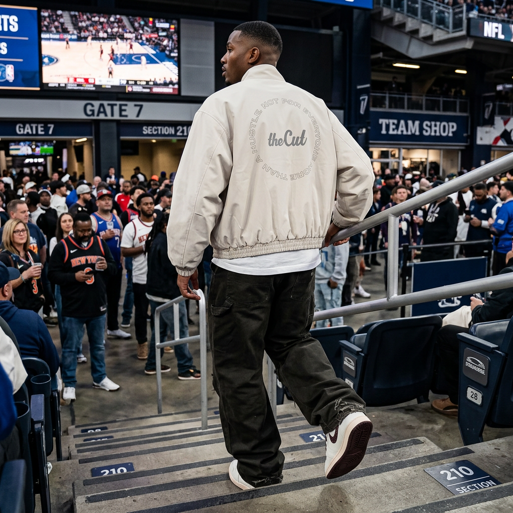 theCut Not For Everyone Stand Collar Bomber Jacket