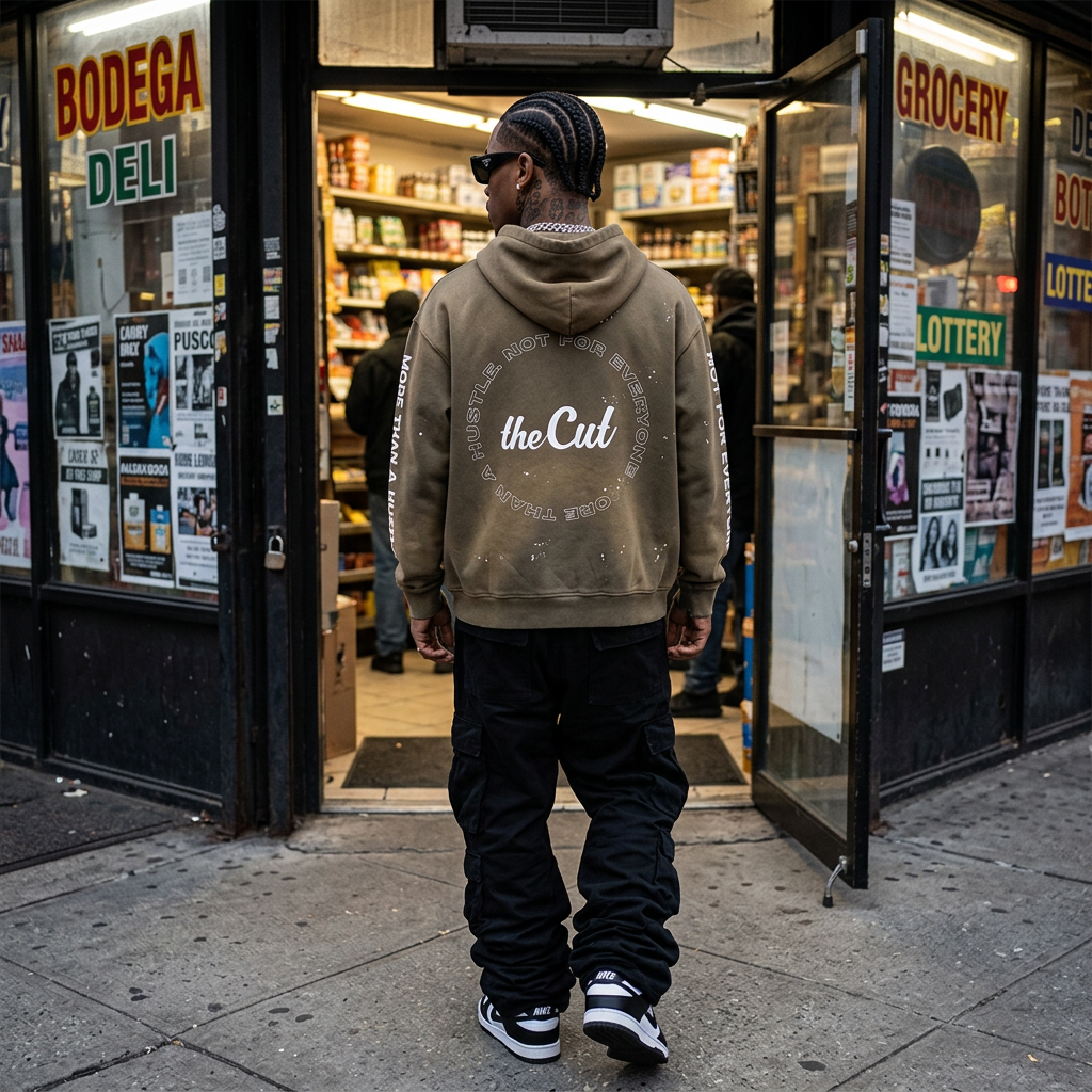 Not for Everyone Vintage Washed Frayed Fleece Hoodie