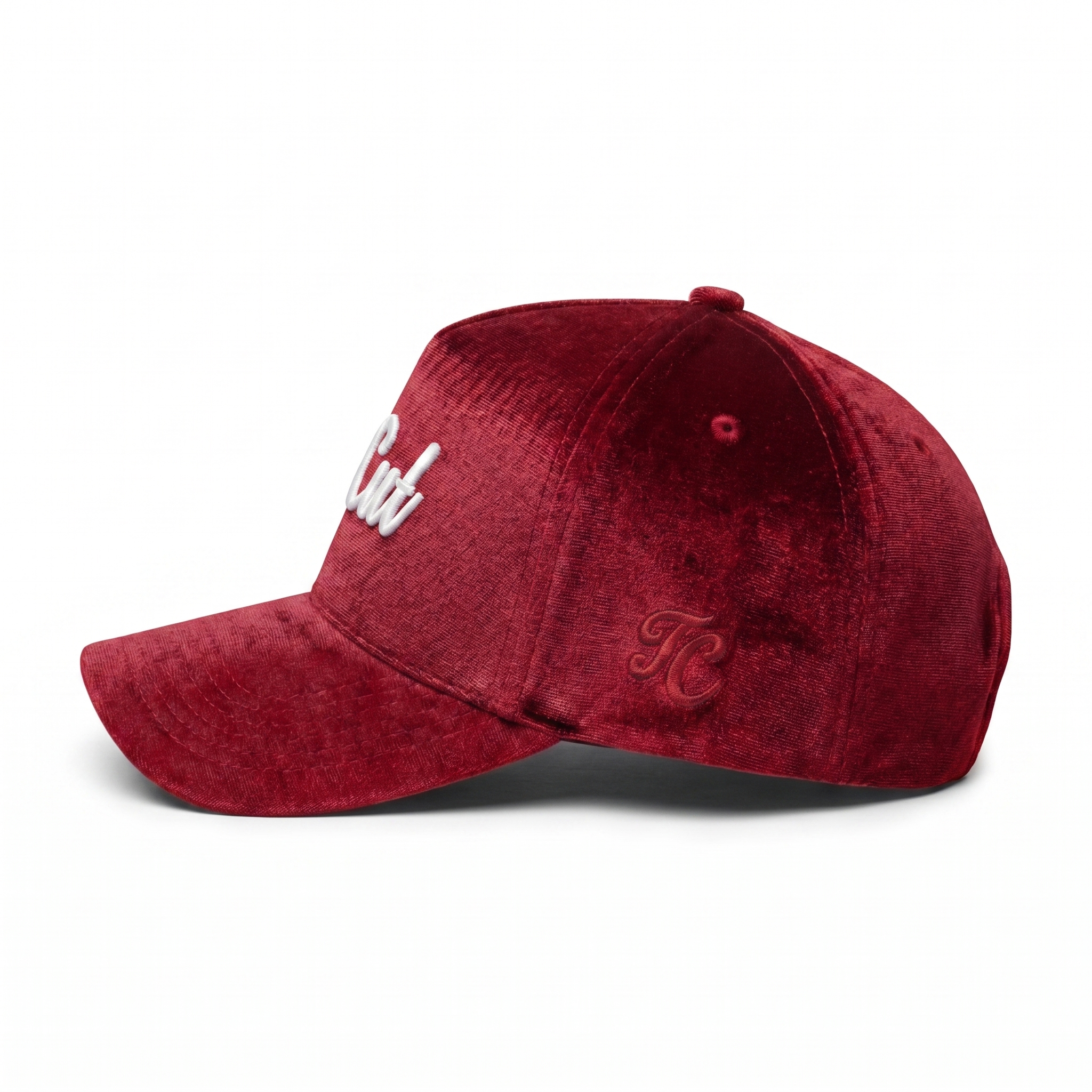 theCut Snapback Hat - Burgundy