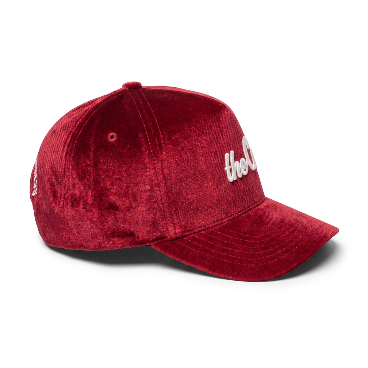 theCut Snapback Hat - Burgundy