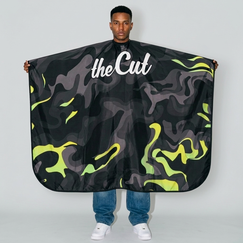 theCut Green Camo Cape