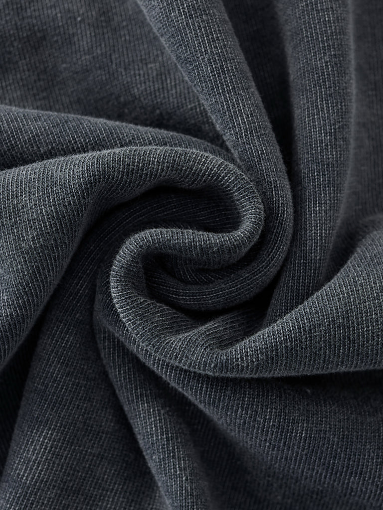 No Bullsh**t Tools For Barbershops Head Snow Wash Raw-Hem Boxy T-shirt