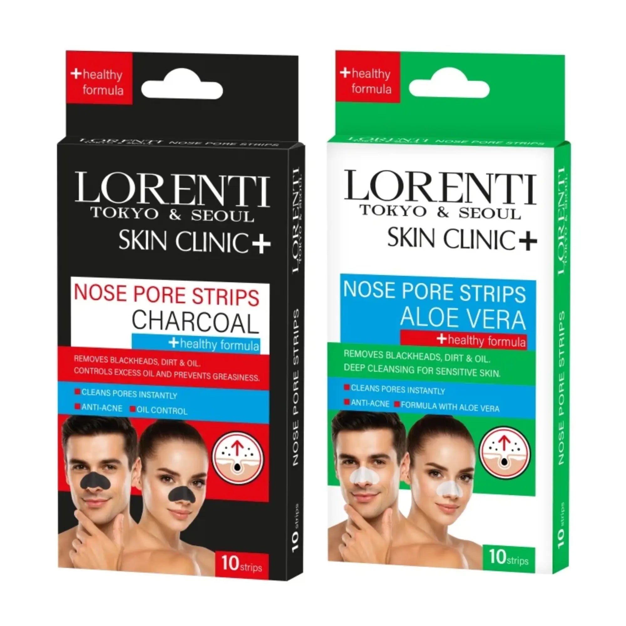 Lorenti Nose Pore Strips Assorted Types