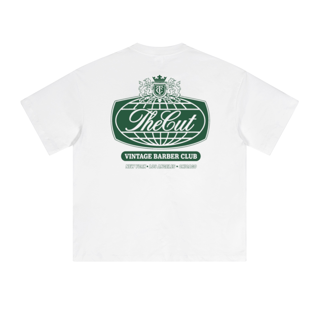 230GSM Unisex Cool-Touch Sorona Fabric Basic Crew Neck T-shirt White