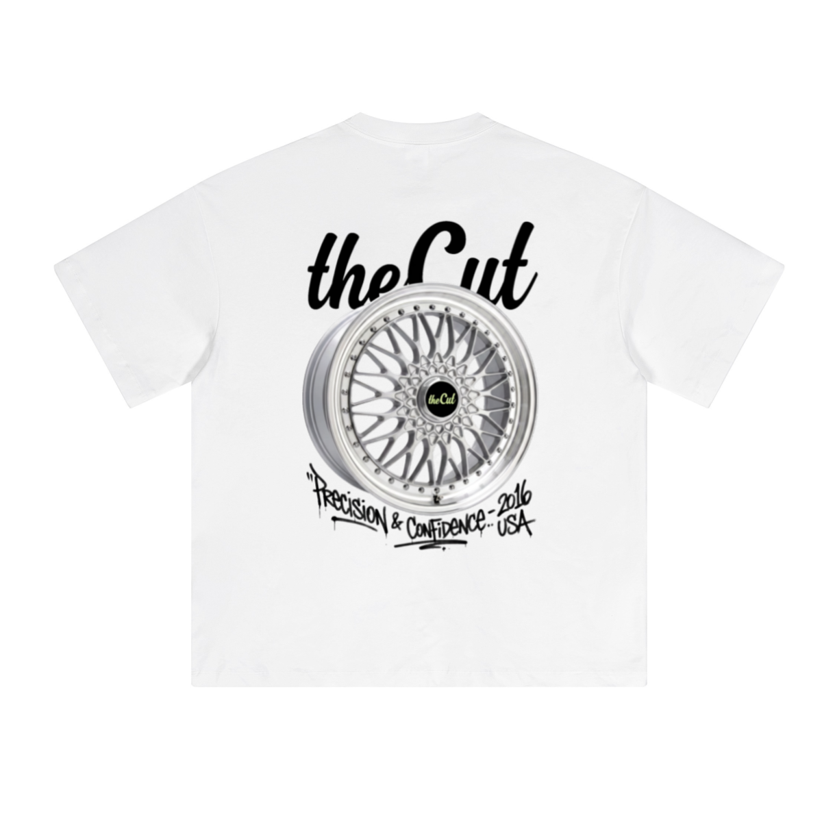 230GSM Unisex Cool-Touch Sorona Fabric Basic Crew Neck T-shirt White