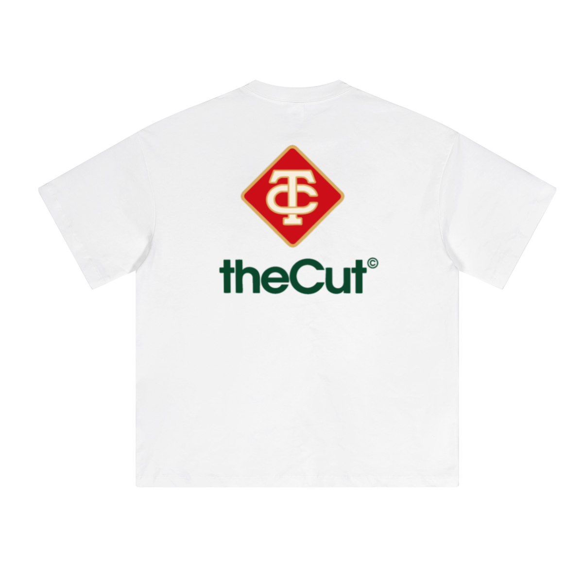 230GSM Unisex Cool-Touch Sorona Fabric Basic Crew Neck T-shirt White