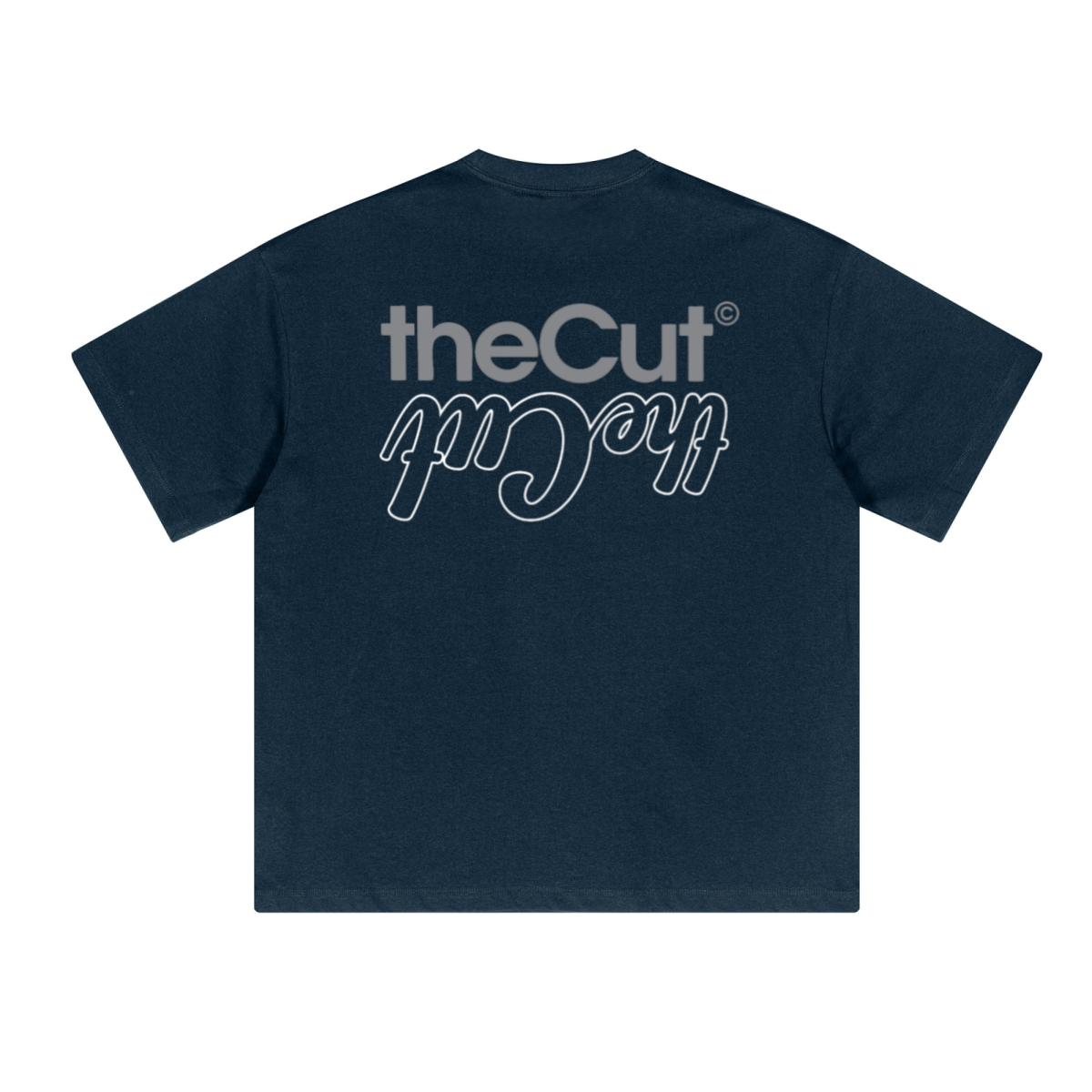 230GSM Unisex Cool-Touch Sorona Fabric Basic Crew Neck T-shirt Navy Blue