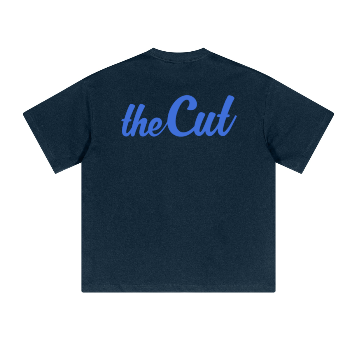 230GSM Unisex Cool-Touch Sorona Fabric Basic Crew Neck T-shirt Navy Blue