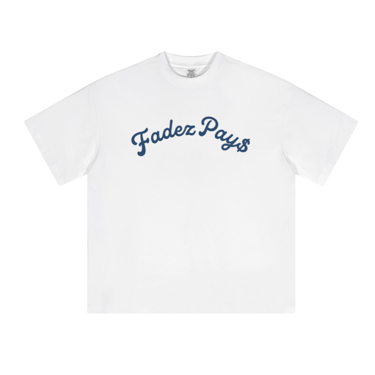230GSM Unisex Cool-Touch Sorona Fabric Basic Crew Neck T-shirt White