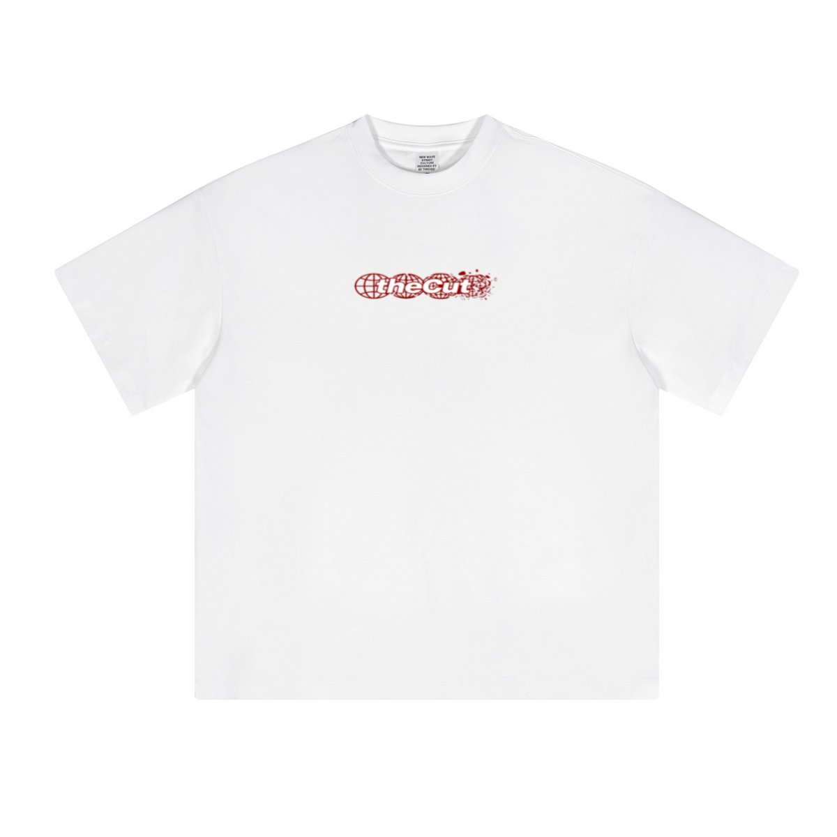 230GSM Unisex Cool-Touch Sorona Fabric Basic Crew Neck T-shirt White