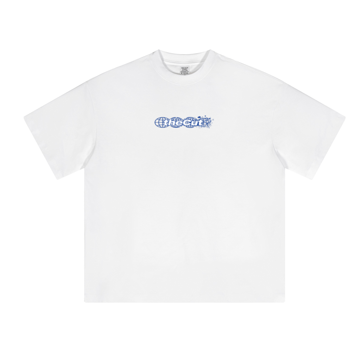 230GSM Unisex Cool-Touch Sorona Fabric Basic Crew Neck T-shirt White