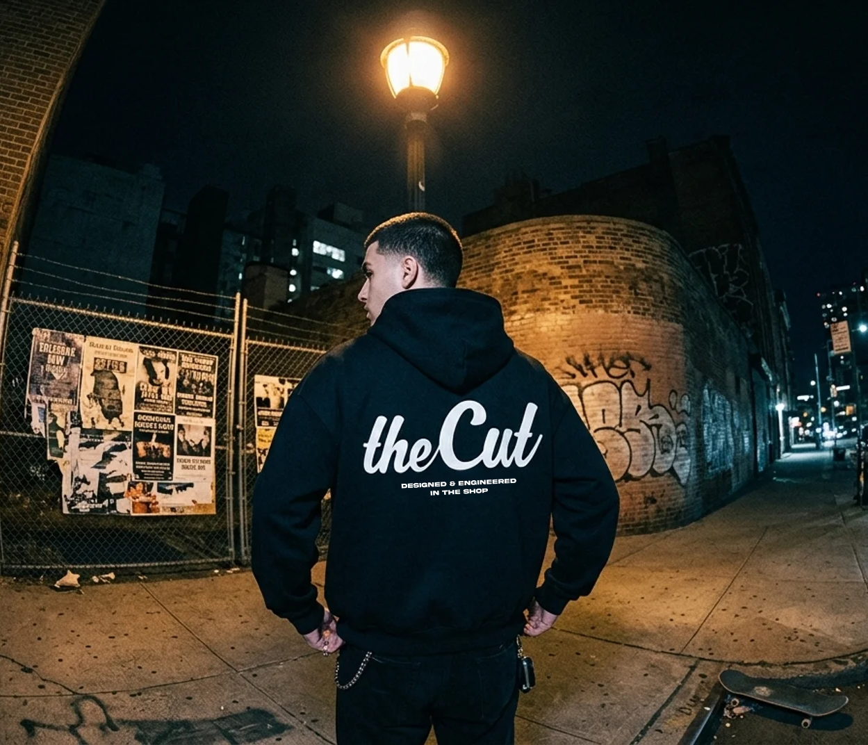 theCut Classic Hoodie Black